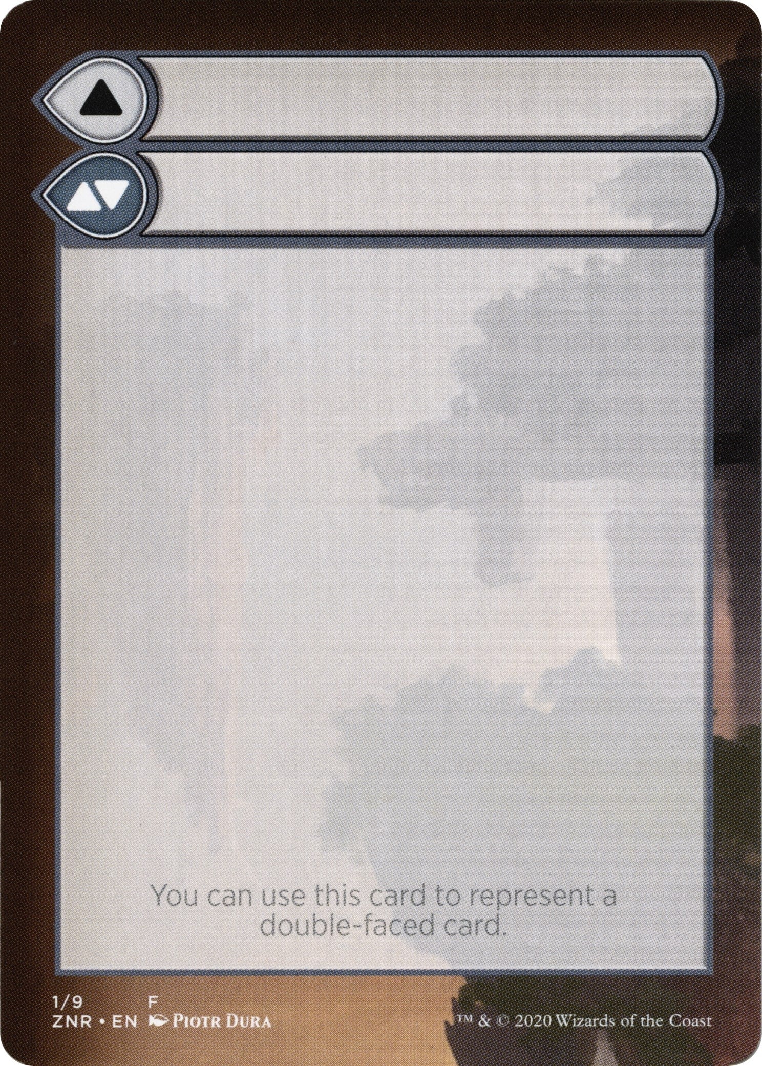 Helper Card - 1/9 (1) [ZNR] - MTG Single