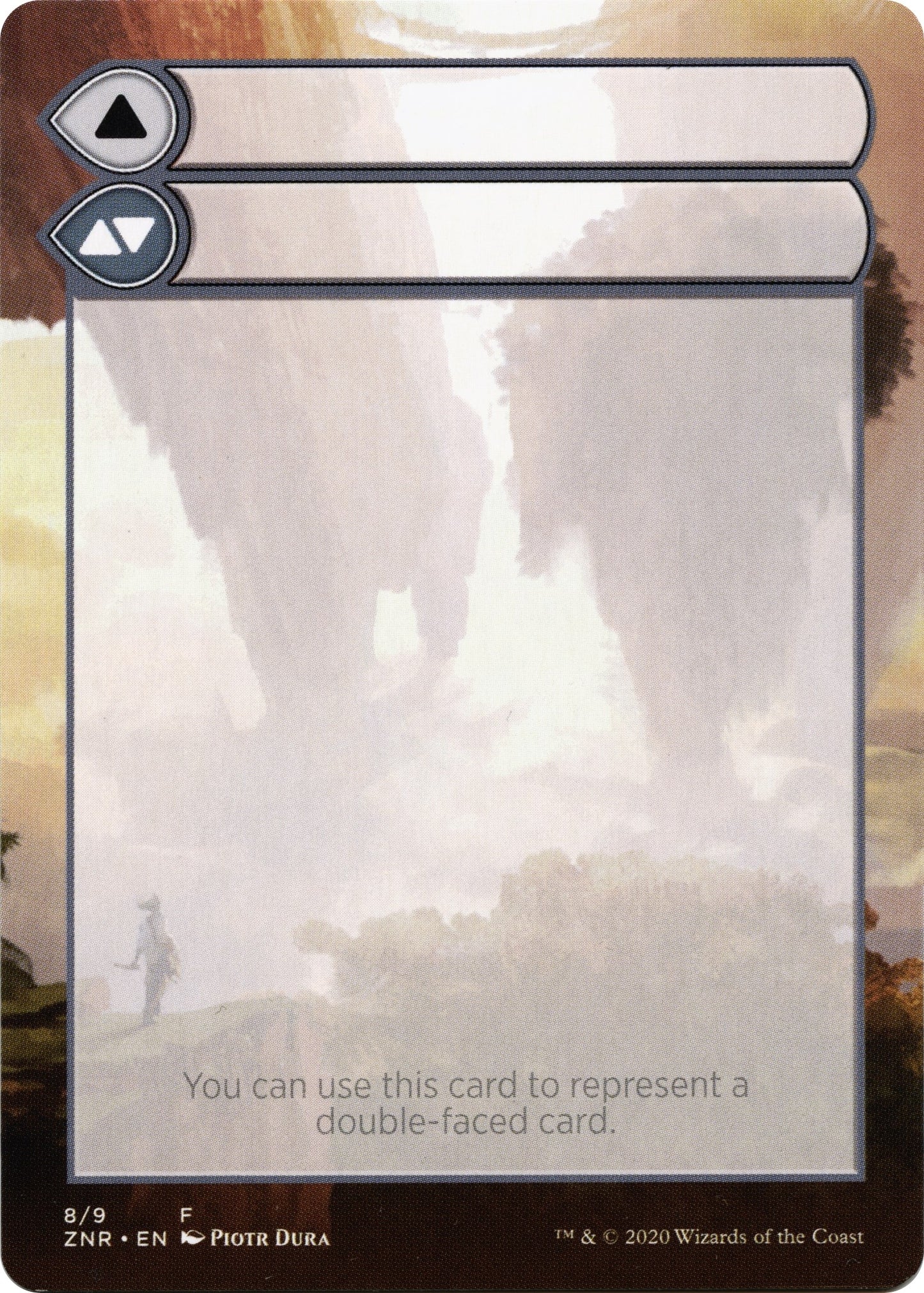 Helper Card - 8/9 (8) [ZNR] - MTG Single