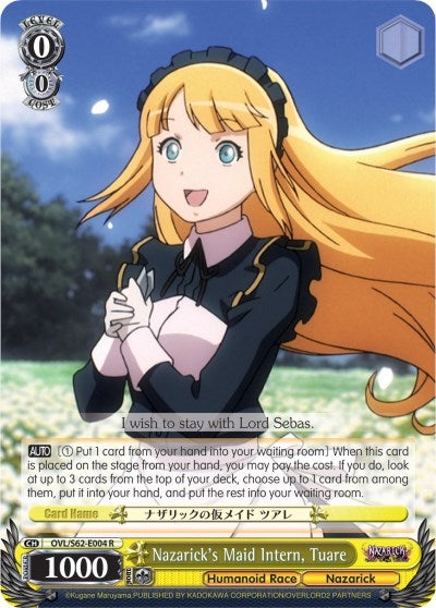 Nazarick’s Maid Intern Tuare (62004) [OVL/S62] - Weiss Schwarz Single