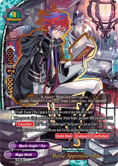 Mystic Apprentice Sync (1020004) [S-SS01A] - Future Card BuddyFight Single