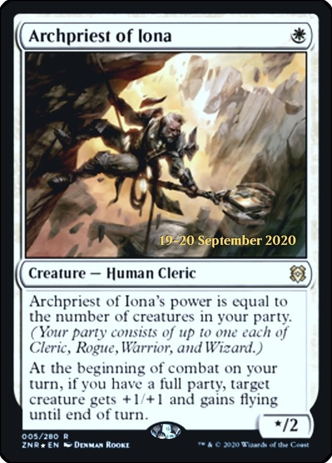 Archpriest of Iona (5) [PRE] - MTG Single