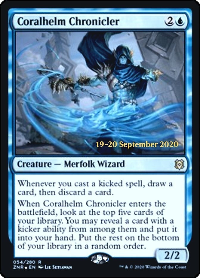 Coralhelm Chronicler (54) [PRE] - MTG Single