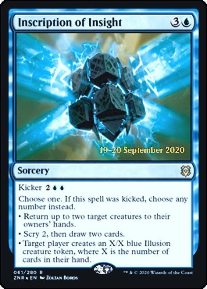 Inscription of Insight (61) [PRE] - MTG Single