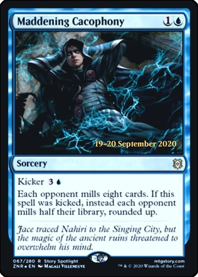 Maddening Cacophony (67) [PRE] - MTG Single