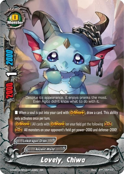 Lovely Chiwa (1020040) [S-SS01A] - Future Card BuddyFight Single