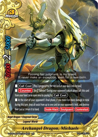 Archangel Dragon Michaels (1020046) [S-SS01A] - Future Card BuddyFight Single