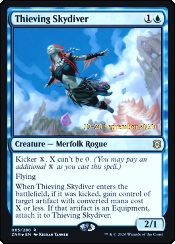 Thieving Skydiver (85) [PRE] - MTG Single