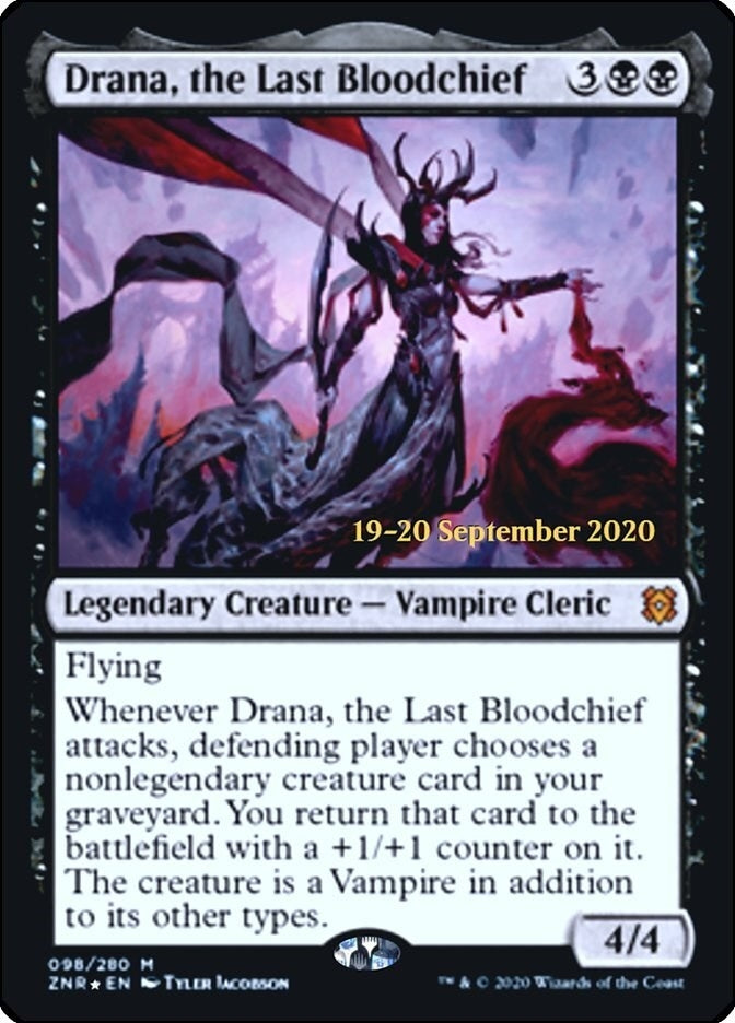Drana the Last Bloodchief (98) [PRE] - MTG Single