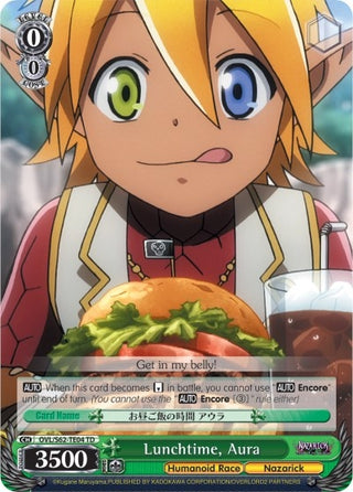 Lunchtime Aura (6204) [OVL/S62] - Weiss Schwarz Single