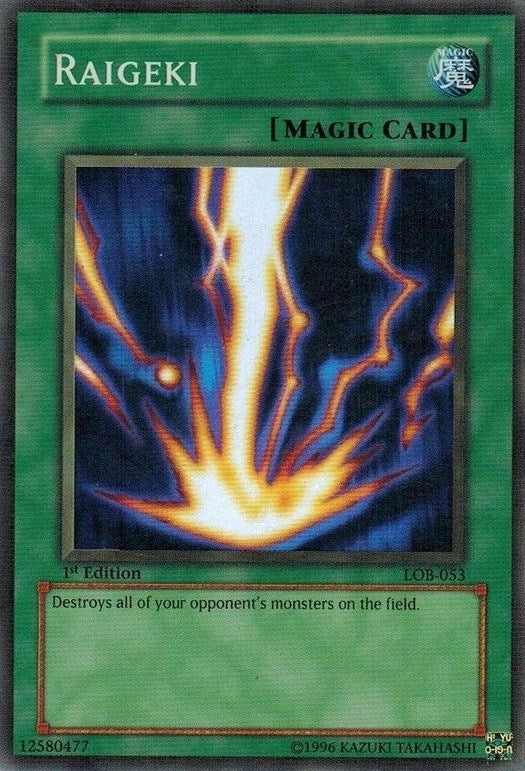 Raigeki (53) (LOB) - YuGiOh Single