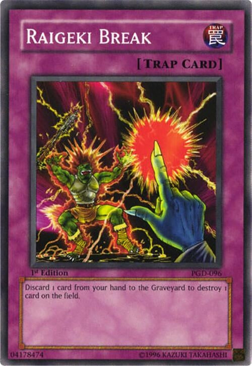 Raigeki Break (96) - YuGiOh Single