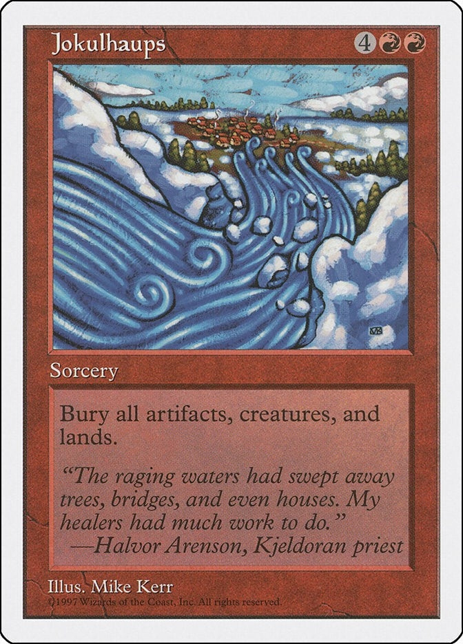 Jokulhaups [5ED] - MTG Single