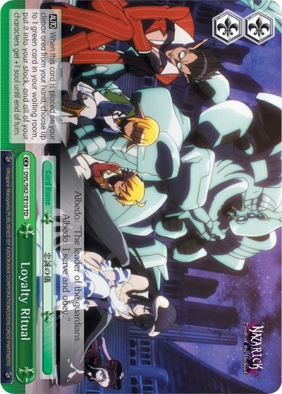 Loyalty Ritual (6210) [OVL/S62] - Weiss Schwarz Single