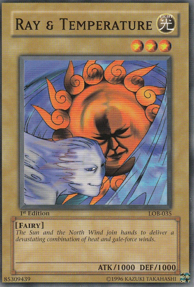 Ray & Temperature (35) (LOB) - YuGiOh Single