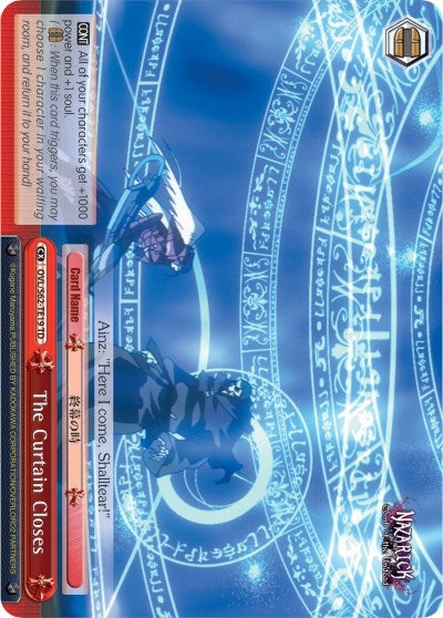 The Curtain Closes (6219) [OVL/S62] - Weiss Schwarz Single