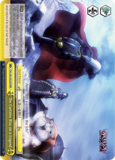 The Curtains Rise on a Legend (RRR) (62023) [OVL/S62] - Weiss Schwarz Single