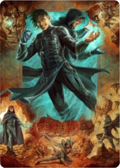 Jace Mirror Mage Art Card (2/81) (2) [ASZNR] - MTG Single