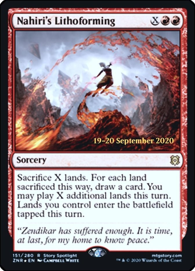 Nahiri’s Lithoforming (151) [PRE] - MTG Single