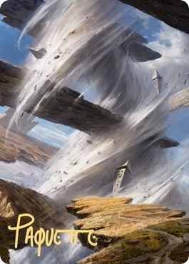 Plains Art Card (8/81) (Gold-Stamped Signature) (8) [ASZNR] - MTG Single