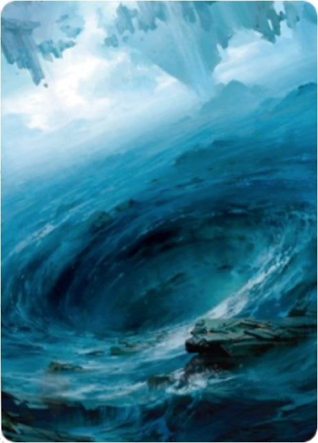Island Art Card (12/81) (12) [ASZNR] - MTG Single