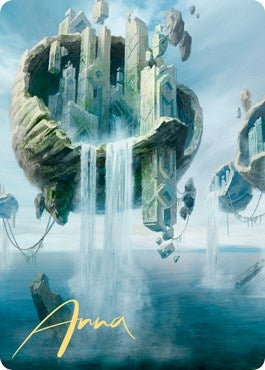 Island Art Card (11/81) (Gold-Stamped Signature) (11) [ASZNR] - MTG Single