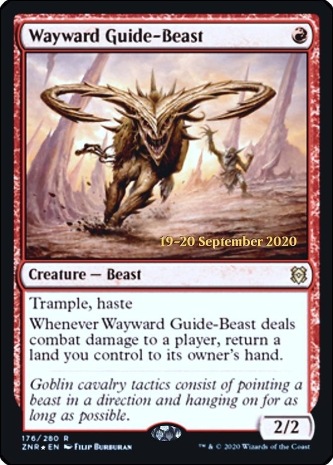 Wayward Guide-Beast (176) [PRE] - MTG Single