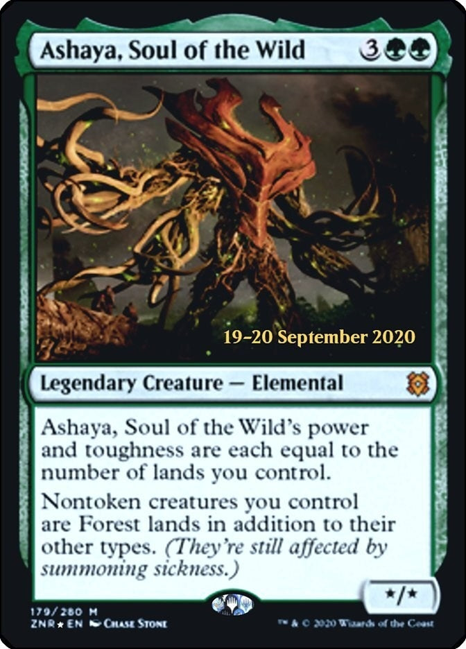 Ashaya Soul of the Wild (179) [PRE] - MTG Single