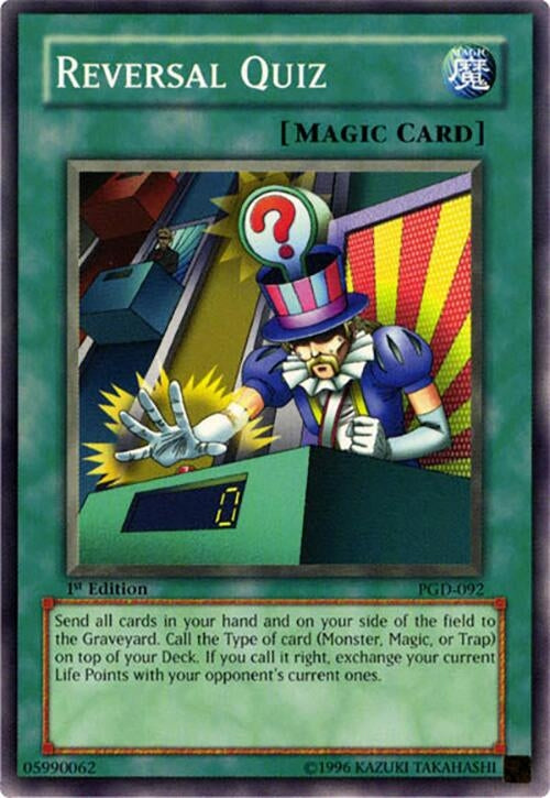 Reversal Quiz (92) - YuGiOh Single