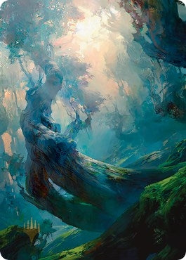 Forest Art Card (21/81) (Gold-Stamped Signature) (21) [ASZNR] - MTG Single