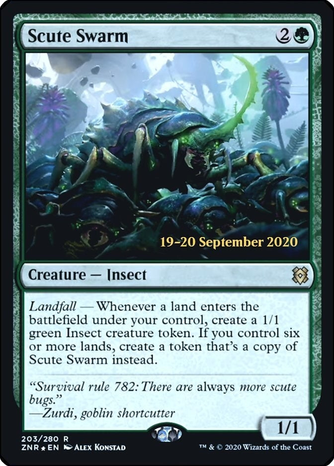 Scute Swarm (203) [PRE] - MTG Single