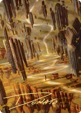 Brightclimb Pathway Art Card (Gold-Stamped Signature) (23) [ASZNR] - MTG Single