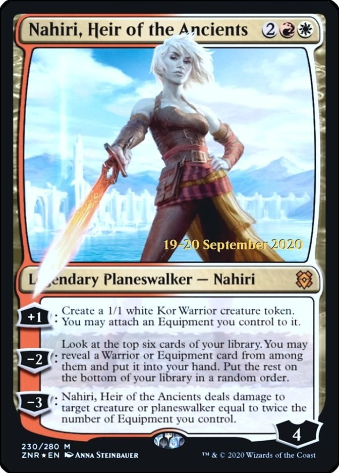 Nahiri Heir of the Ancients (230) [PRE] - MTG Single