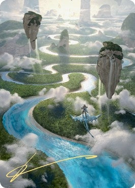 Clearwater Pathway Art Card (Gold-Stamped Signature) (25) [ASZNR] - MTG Single