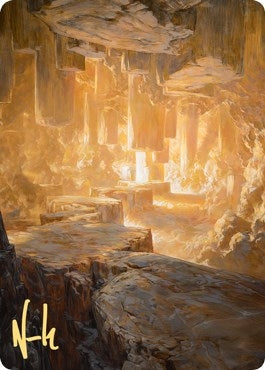 Pillarverge Pathway Art Card (Gold-Stamped Signature) (28) [ASZNR] - MTG Single