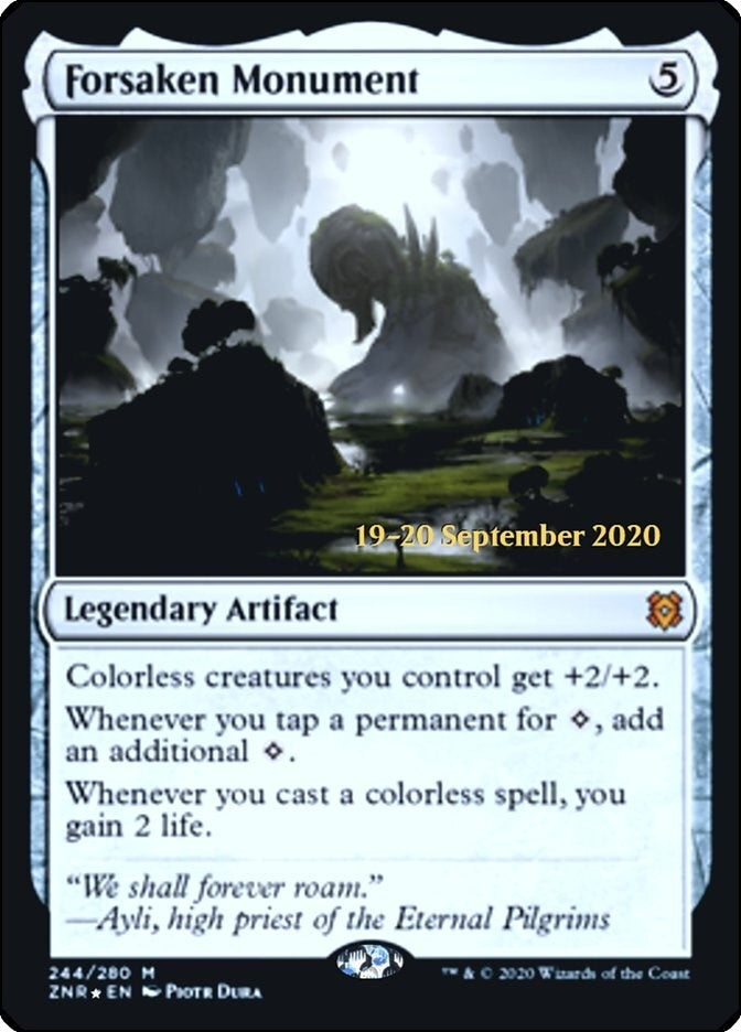 Forsaken Monument (244) [PRE] - MTG Single