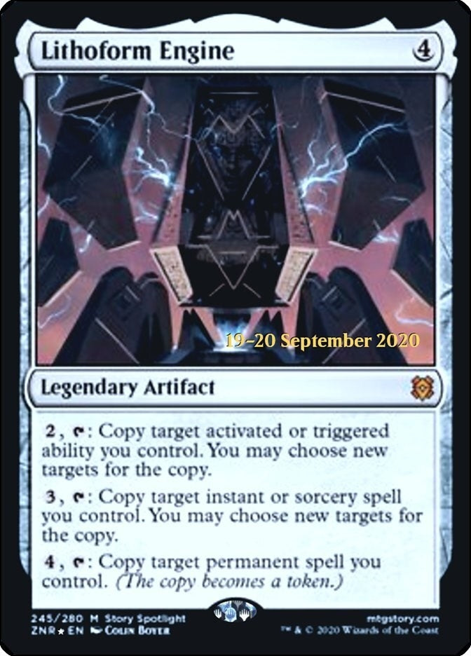 Lithoform Engine (245) [PRE] - MTG Single