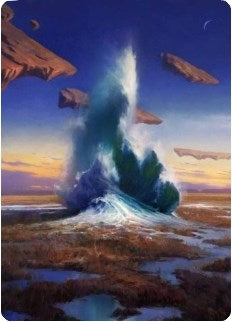 Flooded Strand Art Card (29) [ASZNR] - MTG Single