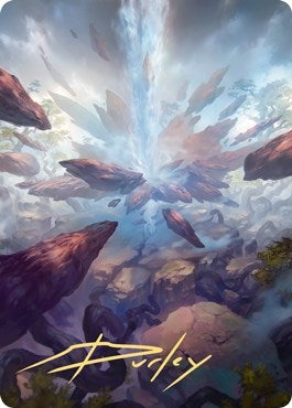 Prismatic Vista Art Card (Gold-Stamped Signature) (35) [ASZNR] - MTG Single