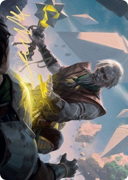 Expedition Healer Art Card (Gold-Stamped Signature) (39) [ASZNR] - MTG Single