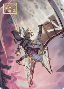 Kitesail Cleric Art Card (Gold-Stamped Signature) (40) [ASZNR] - MTG Single