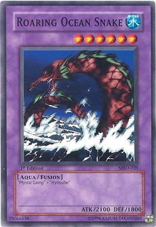 Roaring Ocean Snake (20) (MRD) - YuGiOh Single