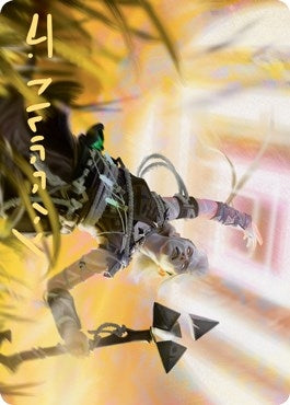 Kor Celebrant Art Card (Gold-Stamped Signature) (41) [ASZNR] - MTG Single