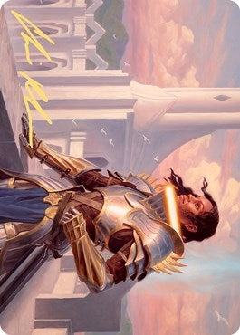 Tazri Beacon of Unity Art Card (Gold-Stamped Signature) (45) [ASZNR] - MTG Single