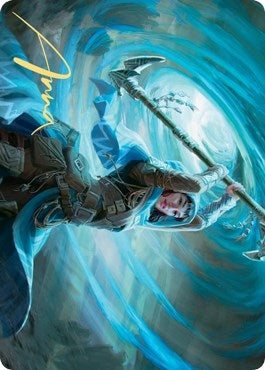 Sea Gate Stormcaller Art Card (Gold-Stamped Signature) (50) [ASZNR] - MTG Single