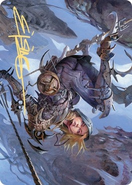 Blackbloom Rogue Art Card (Gold-Stamped Signature) (53) [ASZNR] - MTG Single