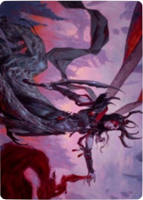 Drana the Last Bloodchief Art Card (54) [ASZNR] - MTG Single