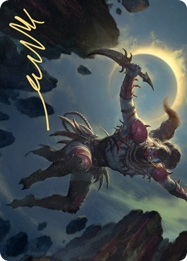 Nighthawk Scavenger Art Card (Gold-Stamped Signature) (58) [ASZNR] - MTG Single