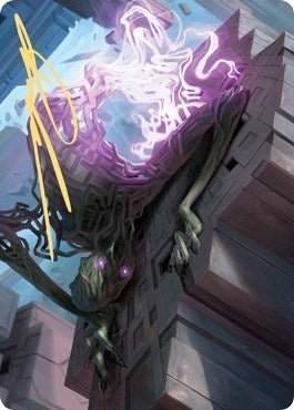 Skyclave Shade Art Card (Gold-Stamped Signature) (61) [ASZNR] - MTG Single