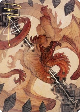 Soul Shatter Art Card (Gold-Stamped Signature) (62) [ASZNR] - MTG Single