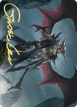 Taborax Hope’s Demise Art Card (Gold-Stamped Signature) (63) [ASZNR] - MTG Single